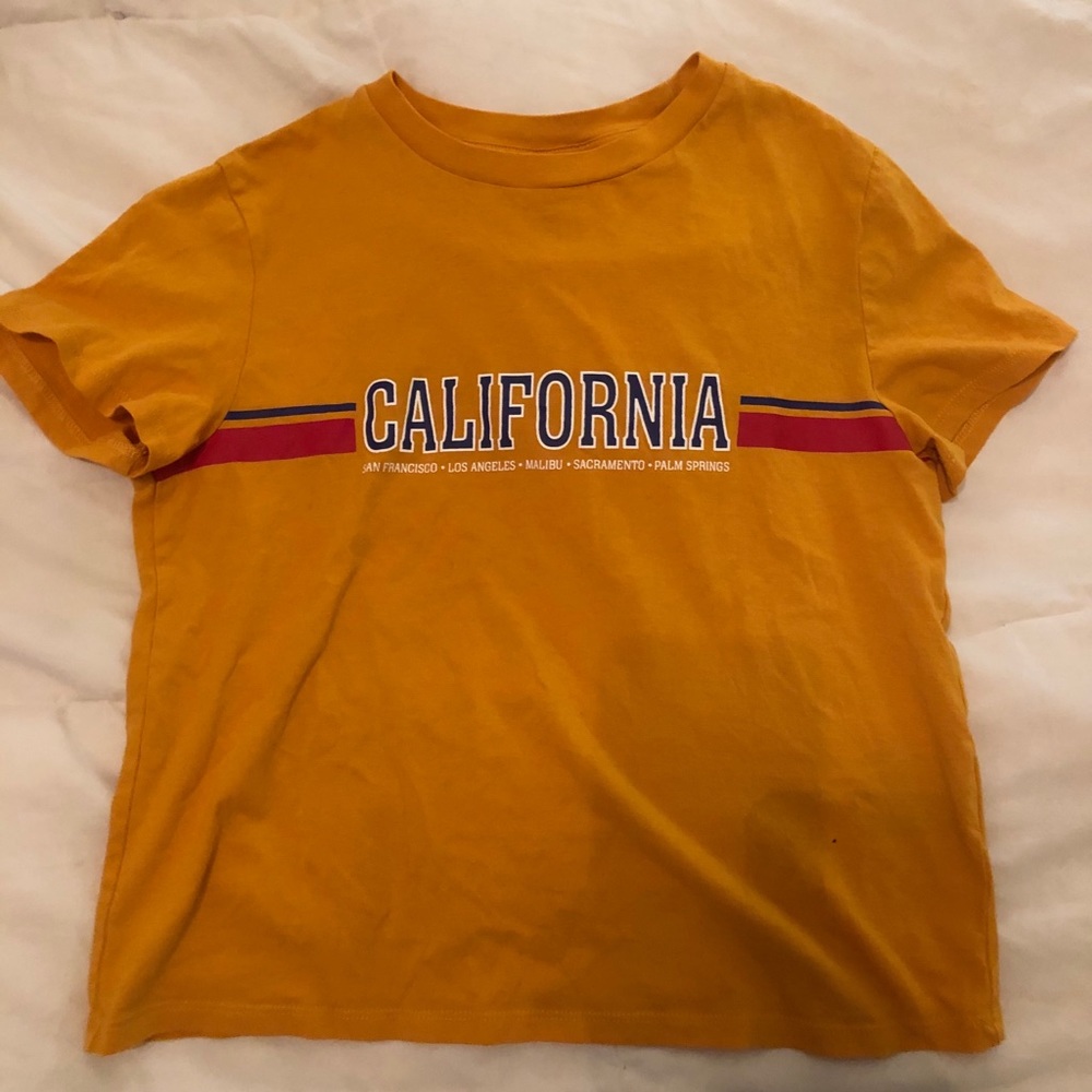 H&M DIVIDED CROP TOP